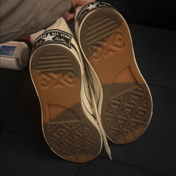 White platform converse - Picture 3 of 4